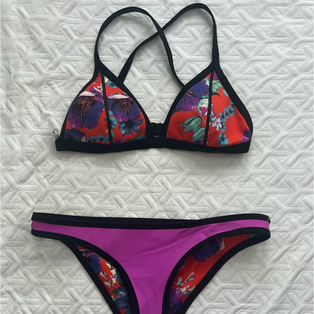 Reversible Scuba Material Bikini - image 2